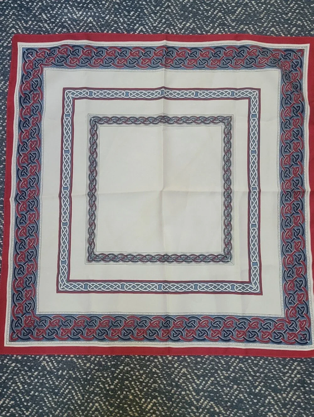 Celtic Knot Print Scarf